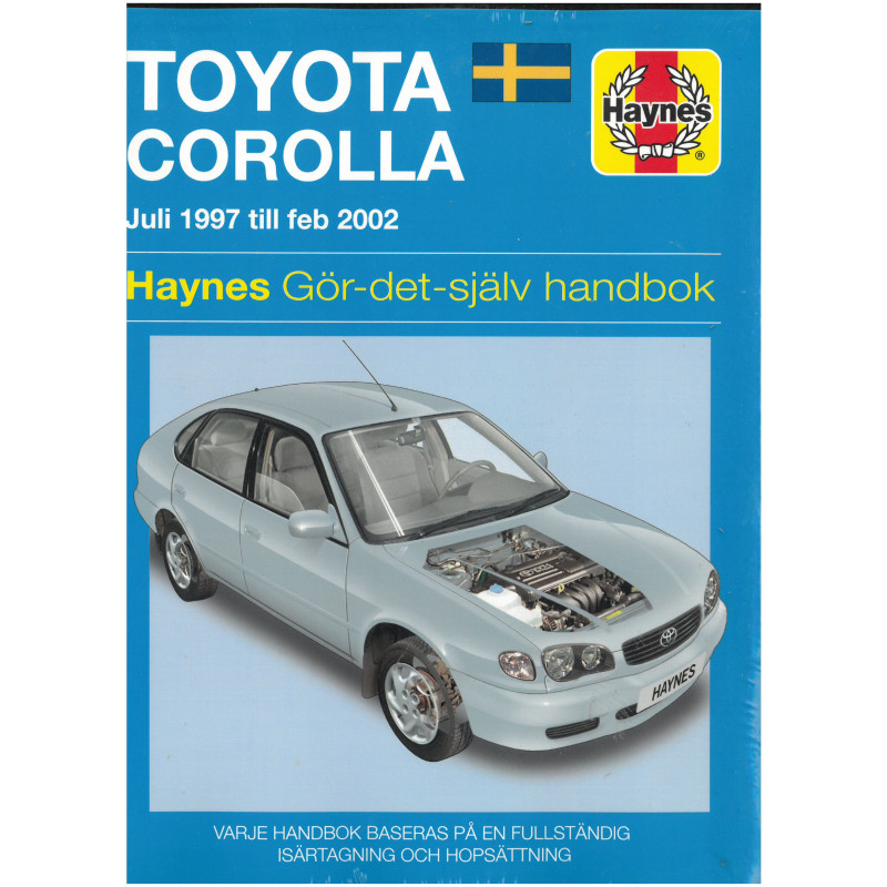 copy of Corolla Juli 97-Feb 02 Revue technique Haynes TOYOTA suedois