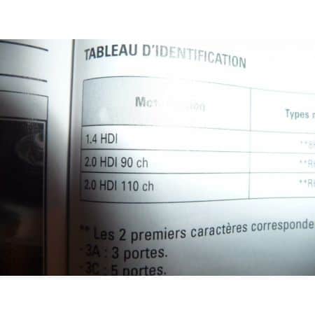 307 D 01- Revue Technique Peugeot