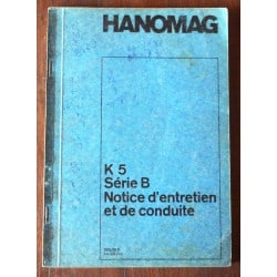 HANOMAG-HENSCHEL K5 série B

Manuel d'entretien

ME-HAN-K5B