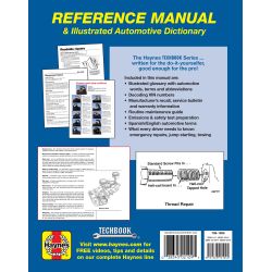 Automotive Reference Manual Illustrated Revue technique Haynes Anglais