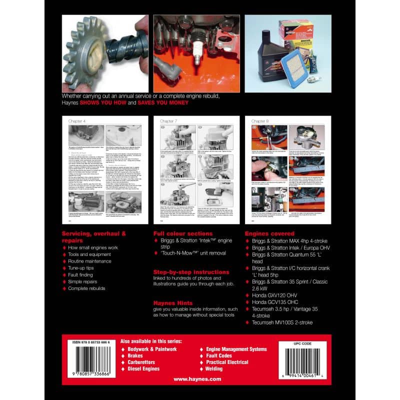 Manuale Haynes Per Motori Piccoli - Guida Riparazione E Manutenzione Motori - Foto 2