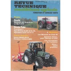 AgroPrima AgroXtra Revue Technique Agricole Deutz Fahr
