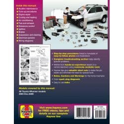 4Runner 03-09 Revue technique Haynes TOYOTA Anglais