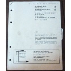 JOHN DEERE 224

Ramasseuse-Presse

CATALOGUE DES PIECES DETACHEES

Ref : CP-JD-PC3063