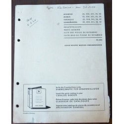 JOHN DEERE 52, 52K, 52L, 53, 54

Faucheuse

CATALOGUE DES PIECES DETACHEES

Ref : CP-JD-PC4112