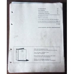 JOHN DEERE 54

Faucheuse

CATALOGUE DES PIECES DETACHEES

Ref : CP-JD-PC4093