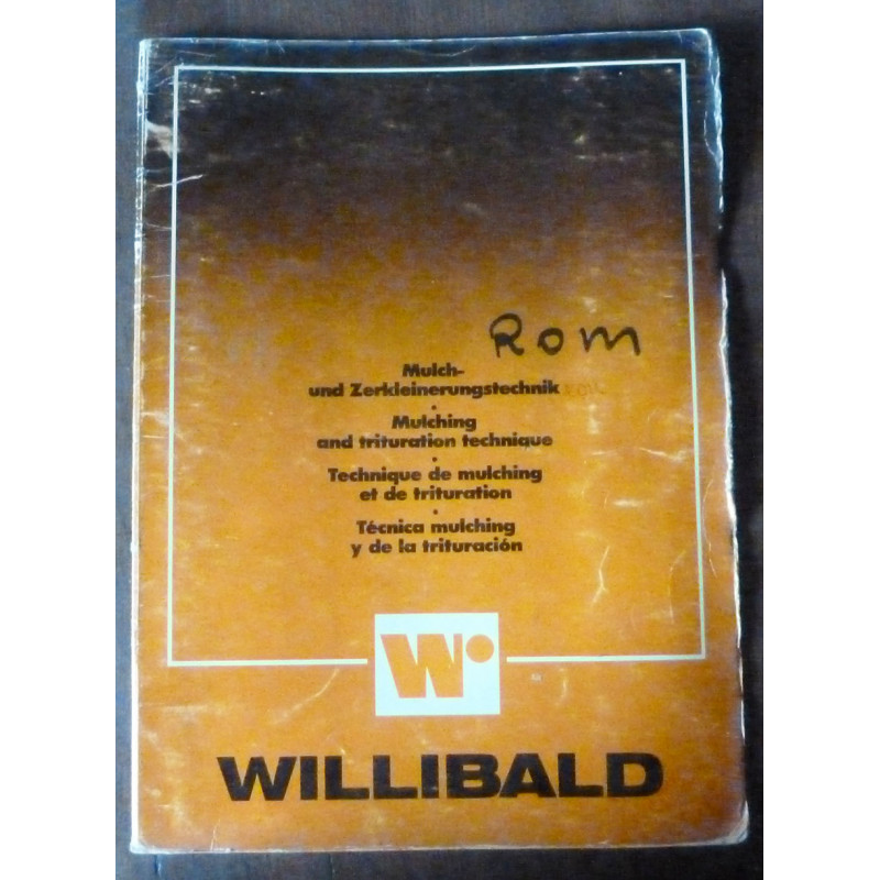 WILLIBALD ROM

Manuel de service et Catalogue de pièces

MS-WBALD-ROM