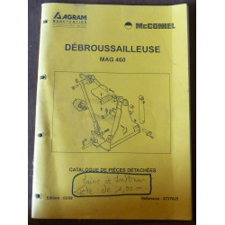 AGRAM MAG460

Débrousailleuse

CATALOGUE DES PIECES DETACHEES

Ref : CP-AGR-S727625