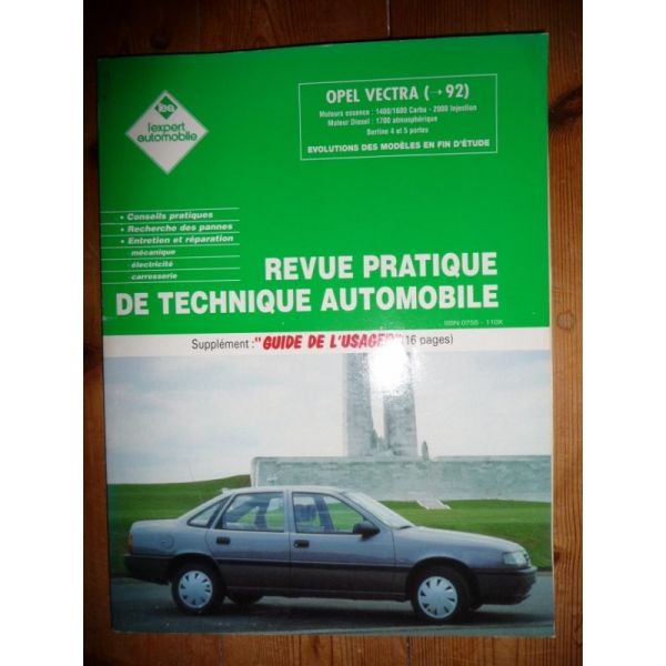 Vectra -92 Revue Technique Opel