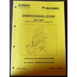 MAG 5400 - II - Catalogue Pieces AGRAM debroussailleuse
