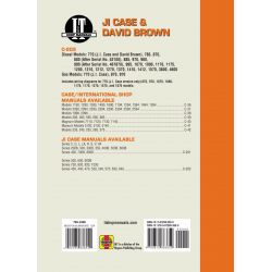 770-4600 Revue technique Clymer Case David Brown Anglais