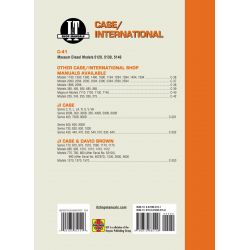 Mxm Mdls 5120 5130 5140 Revue technique Haynes Clymer CASE Anglais