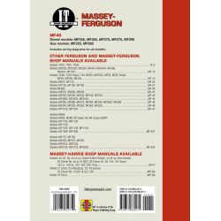 Mdls MF255 MF265 MF270 + Revue technique Clymer MF Anglais