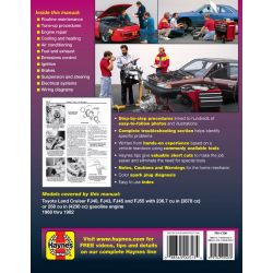 Land Cruiser FJ-series 68-82 Revue Technique Haynes TOYOTA Anglais