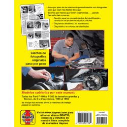 Bronco F100 al F350 80-94 Revue Technique Haynes FORD Espagnol