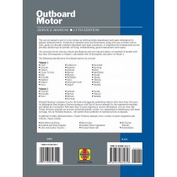 Outboard Motor Service 30HP 69- Revue technique Haynes Clymer Anglais