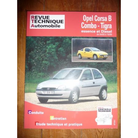 Corsa Combo Tigra 93-00 Revue Technique Opel
