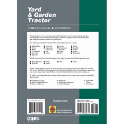 Yard Garden Tractor V 2 Ed 1 Revue technique Haynes Clymer Anglais