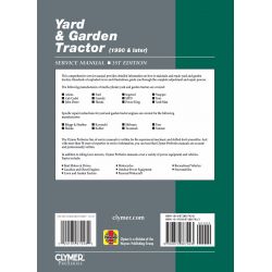 Yard Garden Tractor Service 90- Revue technique Haynes Clymer Anglais
