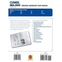 Water Vehicles 88-96 Revue technique Haynes Clymer SEA-DOO Anglais