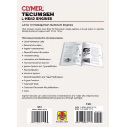 L-Head Engines Revue technique Haynes Clymer TECUMSEH Anglais