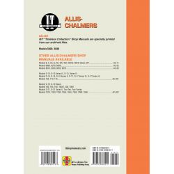 50220 5030 Revue technique Haynes Clymer ALLIS CHALMERS Anglais
