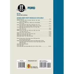 MDL NAA Revue technique Clymer FORD Anglais