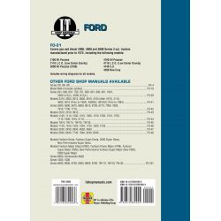 SRS 2000 3000 4000 -75 Revue technique Clymer FORD Anglais