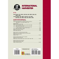 SRS 300,300 UTIL,350,350 U+ Revue technique Clymer HARVESTER Anglais