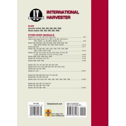 SRS 460 560 606 660 2606 Revue technique Clymer HARVESTER Anglais