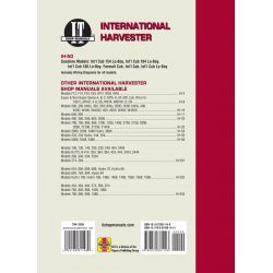 MDLS INTL CUB 154(184) LO+ Revue technique Clymer HARVESTER Anglais