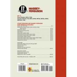 Mdls TO35 TO35 Diesel F40+ Revue technique Clymer MF Anglais