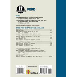 MDLS 2310 2600 2610 3600+ Revue technique Clymer FORD Anglais