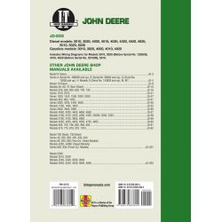 COMPL JD49 JD53 JD38 Revue technique Clymer DEERE Anglais