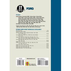 COMPL FO18 FO21 FO22 FO36 FO39 Revue technique Clymer FORD Anglais