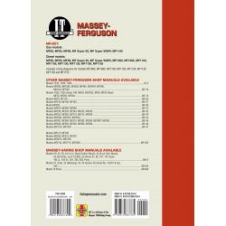 MF19 MF20 MF32 MF24+ COMPLT Revue technique Clymer MF Anglais