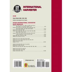 SRS 5088 5288 5488 Revue technique Clymer HARVESTER Anglais