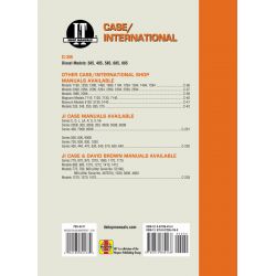 Mdls 385 485 585 685 885 Revue technique Haynes Clymer CASE Anglais