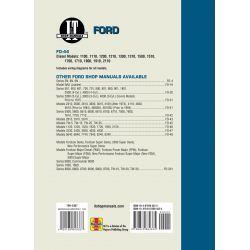 MDLS 1100 1110 1200 1210+ Revue technique Clymer FORD Anglais