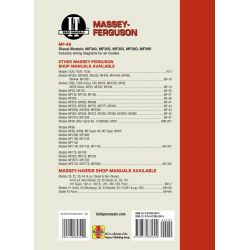 Mdls 340 350 355 360 399 Revue technique Clymer MF Anglais