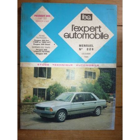 305 83- Revue Technique Peugeot