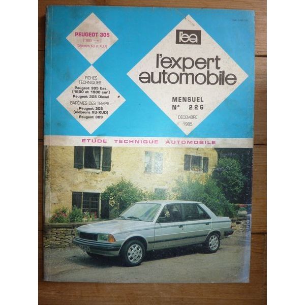 305 83- Revue Technique Peugeot