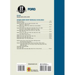 MDLS 2810 2910 3910 Revue technique Clymer FORD Anglais