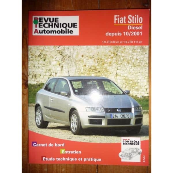 Stilo 01- Revue Technique Fiat