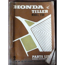 HONDA F30

Motoculteur

Ref : CP-HON-F30 - Catalogue de pièces en anglais