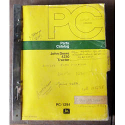 JOHN DEERE Tracteurs 4230

CATALOGUE DES PIECES DETACHEES

Ref : CP-JD-PC1294