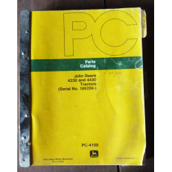 JOHN DEERE Tracteurs 4230 et 4430

CATALOGUE DES PIECES DETACHEES

Ref : CP-JD-PC4159