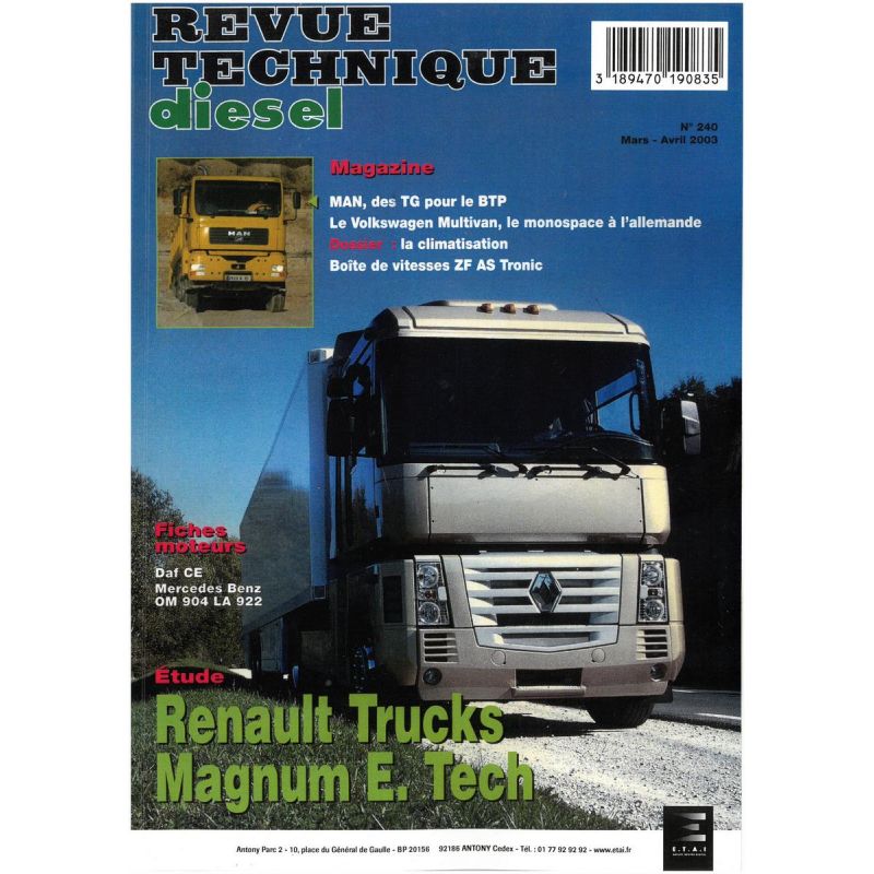 Magnum E Tech Revue Technique PL Renault