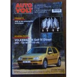 VOLKSWAGEN VW Golf IV Diesel

SDI - TDI 90cv et 110cv

EAV0760 - Octobre 1999
