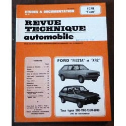 FORD Fiesta - XR2 tous types

900 - 1100 - 1300 - 1600

RRTA0373.5 - Réédition